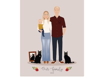 Custom family Portrait