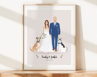 Engagement, Wedding Portrait, paper anniversary gift