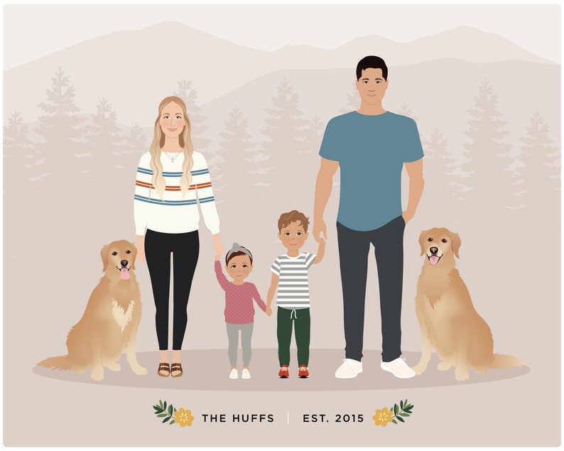 Custom family Portrait image 2