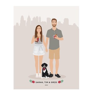 Family Portrait Illustration