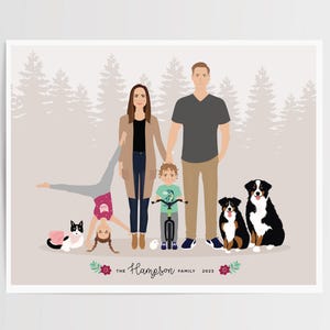 Additional Pet for Custom Family Portrait