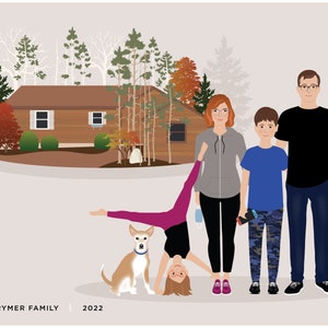 Custom family Portrait image 7