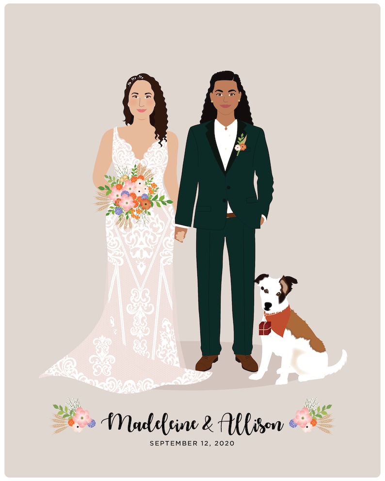 Fine Art Print / Wedding Portrait / Valentines Day Gift / One Etsy