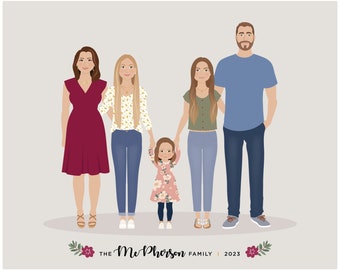 Desenho de família, adicionar pessoa