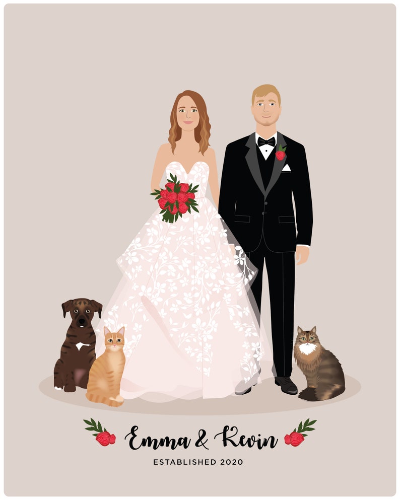 Fine Art Print / Wedding Portrait / Valentines Day Gift / One Etsy
