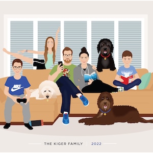 Custom family Portrait image 4