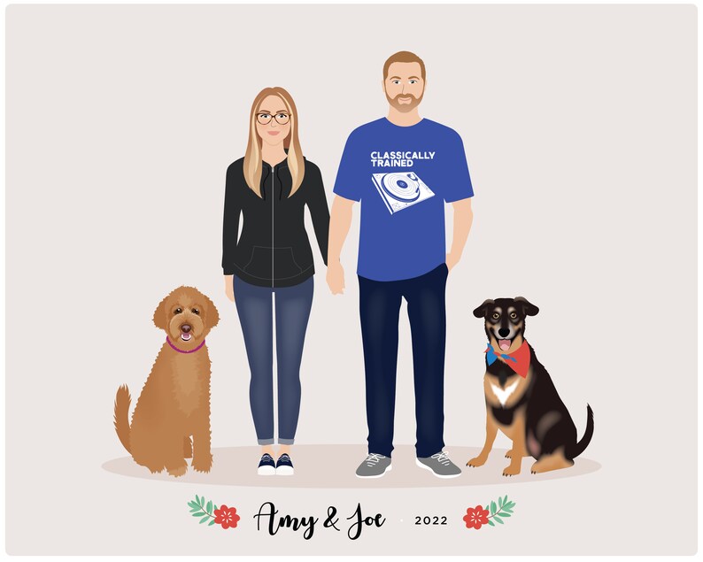 Custom Family Portrait image 7