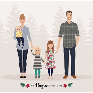 Custom Family portrait, add person