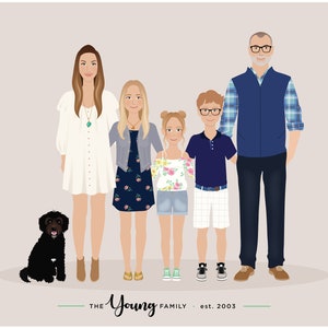 Custom family Portrait image 5