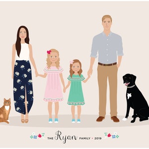 Custom family Portrait image 2