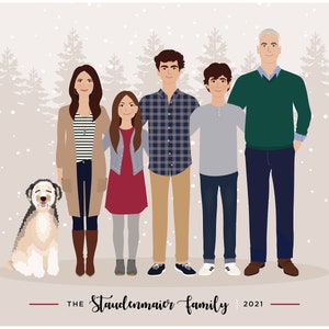 Family Portrait drawing