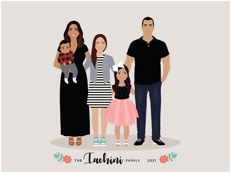 Custom Family Portrait image 2