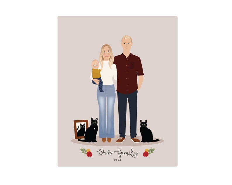 Custom family Portrait image 1