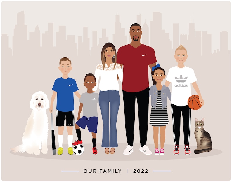 Custom family Portrait image 10