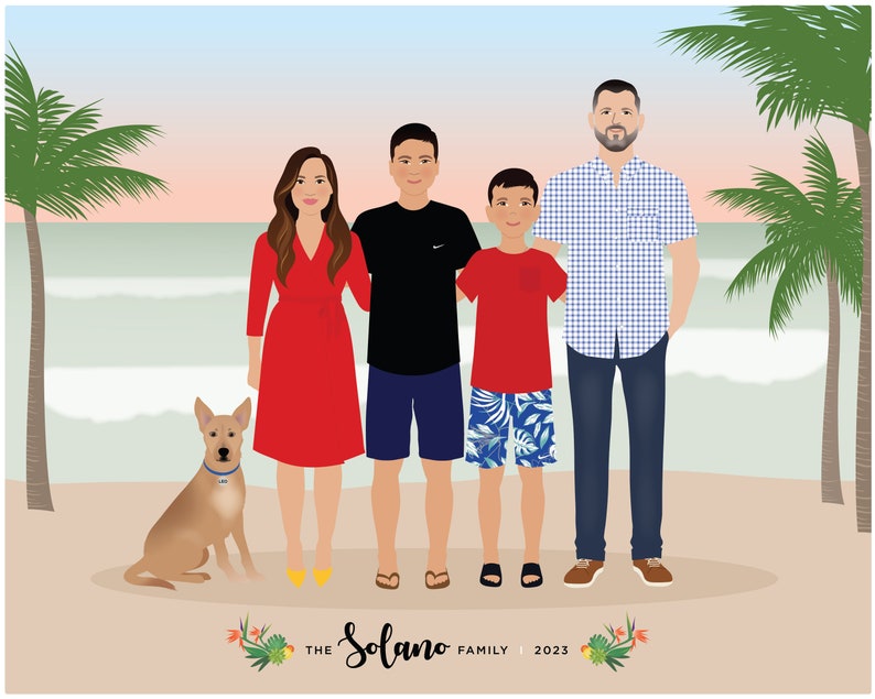 Custom family Portrait image 9