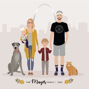 Custom family Portrait image 1