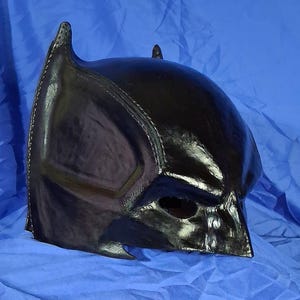 Leather Noel Bat Cowl