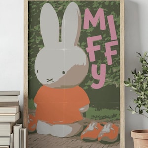 Miffy - Póster / Láminas de pared / Decoración de pared / Arte de pared / Decoración de habitación
