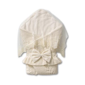 Elegante manta de tul para bebé: regalo para recién nacido