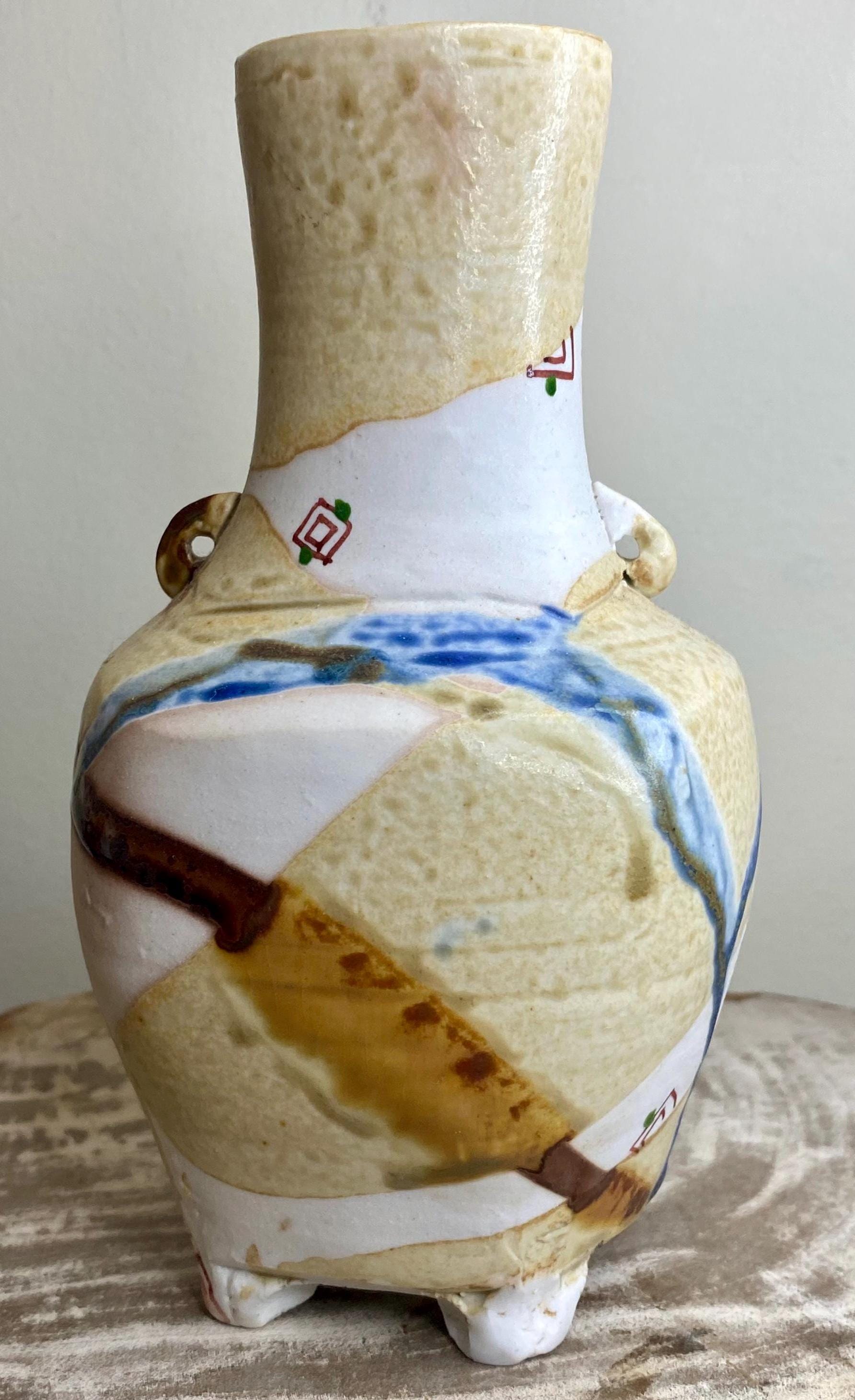 Ceramic Studio Art Pottery Vase Signed