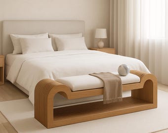 Parametrik Modern Bench |  CNC & Laser Cut File | Digital Download