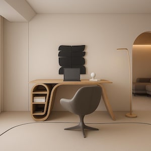Parametric Wooden Desk | Digital DXF File