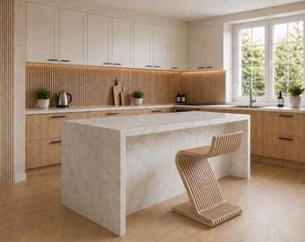 Silla paramétrica Z / Diseño de muebles modernos compatibles con CNC (descarga digital)