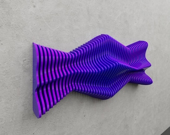 Parametric Wavy Wooden Wall Panels – CNC Cutting Files (Digital Download)