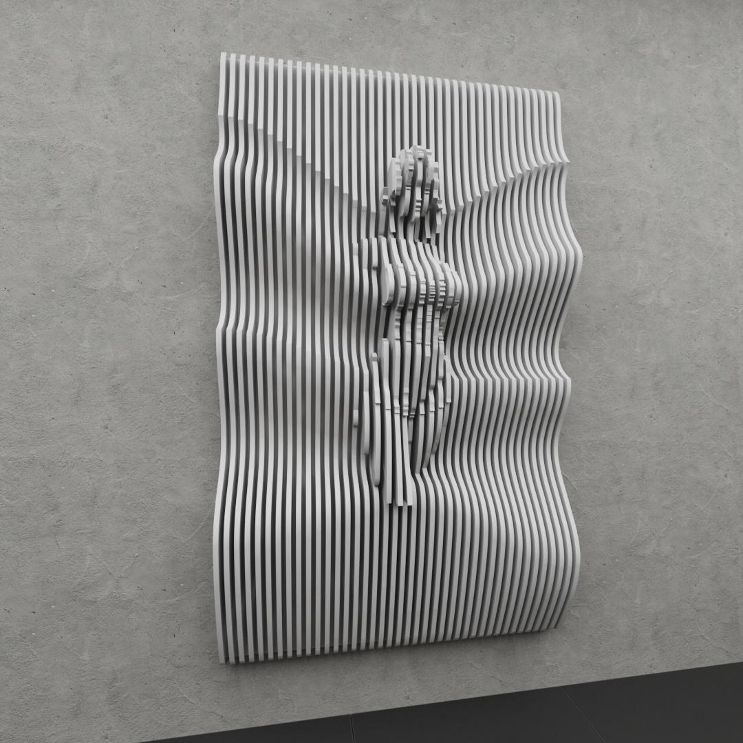 Parametric Wavy Wall Decor – CNC Files (digital Download) - Etsy