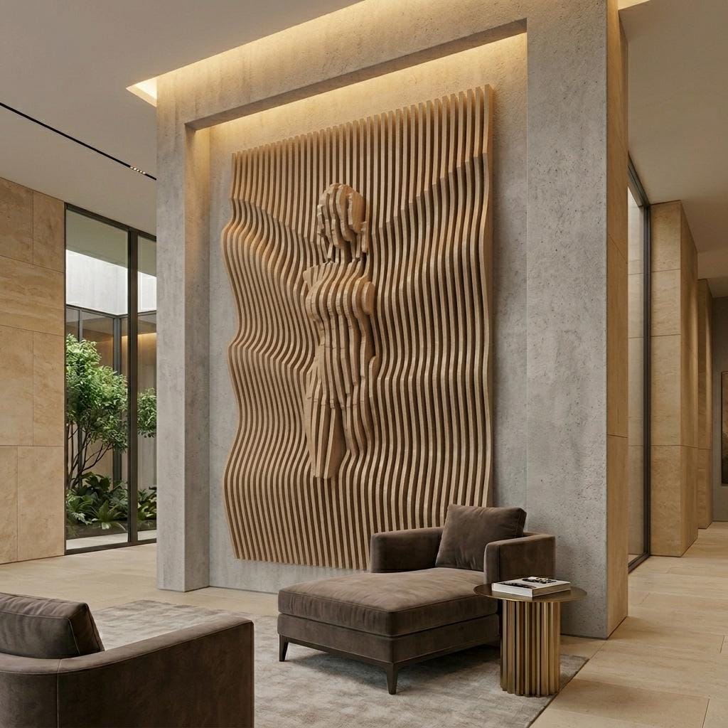 Parametric Wavy Wall Decor – CNC Files (digital Download) - Etsy