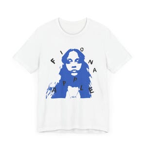 Fiona Apple Graphic Tee: Retro 90s Indie Music Band Shirt image 3