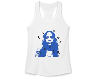 Fiona Apple Graphic Tee: Retro 90s Indie Music Band Shirt | Women's Ideal Racerback Tank
