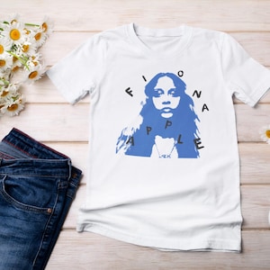 Fiona Apple Graphic Tee: Retro 90s Indie Music Band Shirt image 7