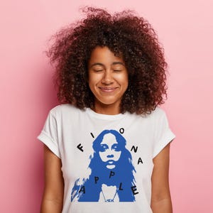 Fiona Apple Graphic Tee: Retro 90s Indie Music Band Shirt image 5