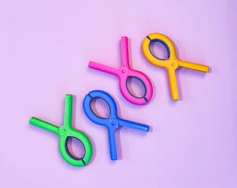 Clip de bandera para cochecito SOLAMENTE / Clip de bandera de color / Clip de bandera original / Accesorio para parque temático