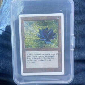 Jumbo MTG Black Lotus Card - Etsy