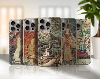 中世美術風ルネサンス絵画デザインのiPhoneケース（iPhone 16e、17 Pro Max、17 Air、Samsung S25 Edge、A16、Pixel 10、9A対応）