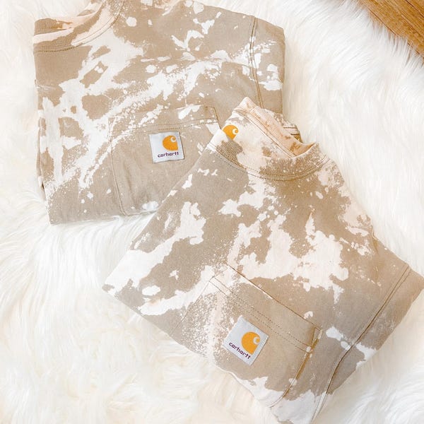 Carhartt Reverse Dye T-Shirt (Desert Tan)