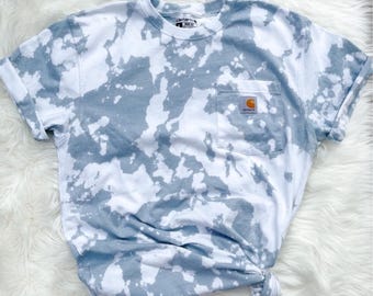 T-shirt Carhartt Reverse Dye (Grigio Tormalina)