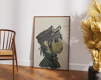 Demon Days Poster: Home Decor Art Print