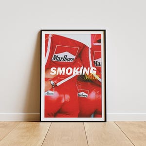 Vintage Cigarette Poster Print