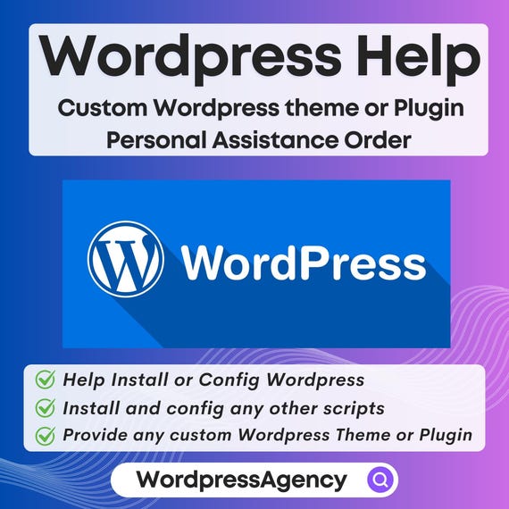 Wordpress Custom Order | Wordpress Support | Addition Help