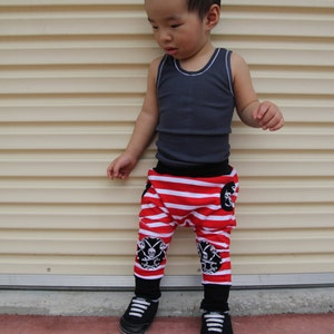 Peekaboopocket Pants PDF pattern and tutorial - sizes 0-5yrs - Boy or Girl - By LittleKiwis Closet