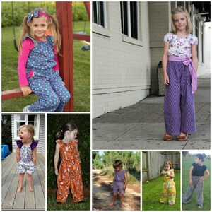 Flutterby ROMPER nb-12yrs PDF Pattern By LittleKiwisCloset image 4