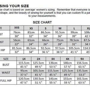 Women's Azure Tee and Dress PDF Pattern & Tutorial Sizes - Etsy