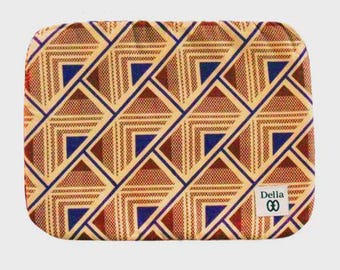 13" MacBook Case - Symmetry Print African Fabric