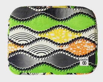 13" MacBook Case - Etcetera Print African Fabric