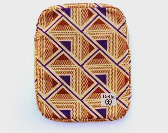 iPad Case - Symmery Sunset Print African Fabric