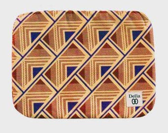 11" MacBook Case - Symmetry Print African Fabric