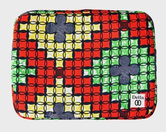 13" MacBook Case - Contagious Print African Fabric